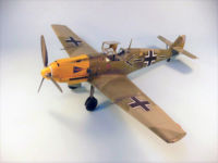 1:24 Airfix Bf-109E flown by Helmut Wick the day he was KIA in November 1940.